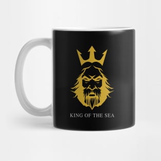 Neptune / King of the sea / Gold Mug
